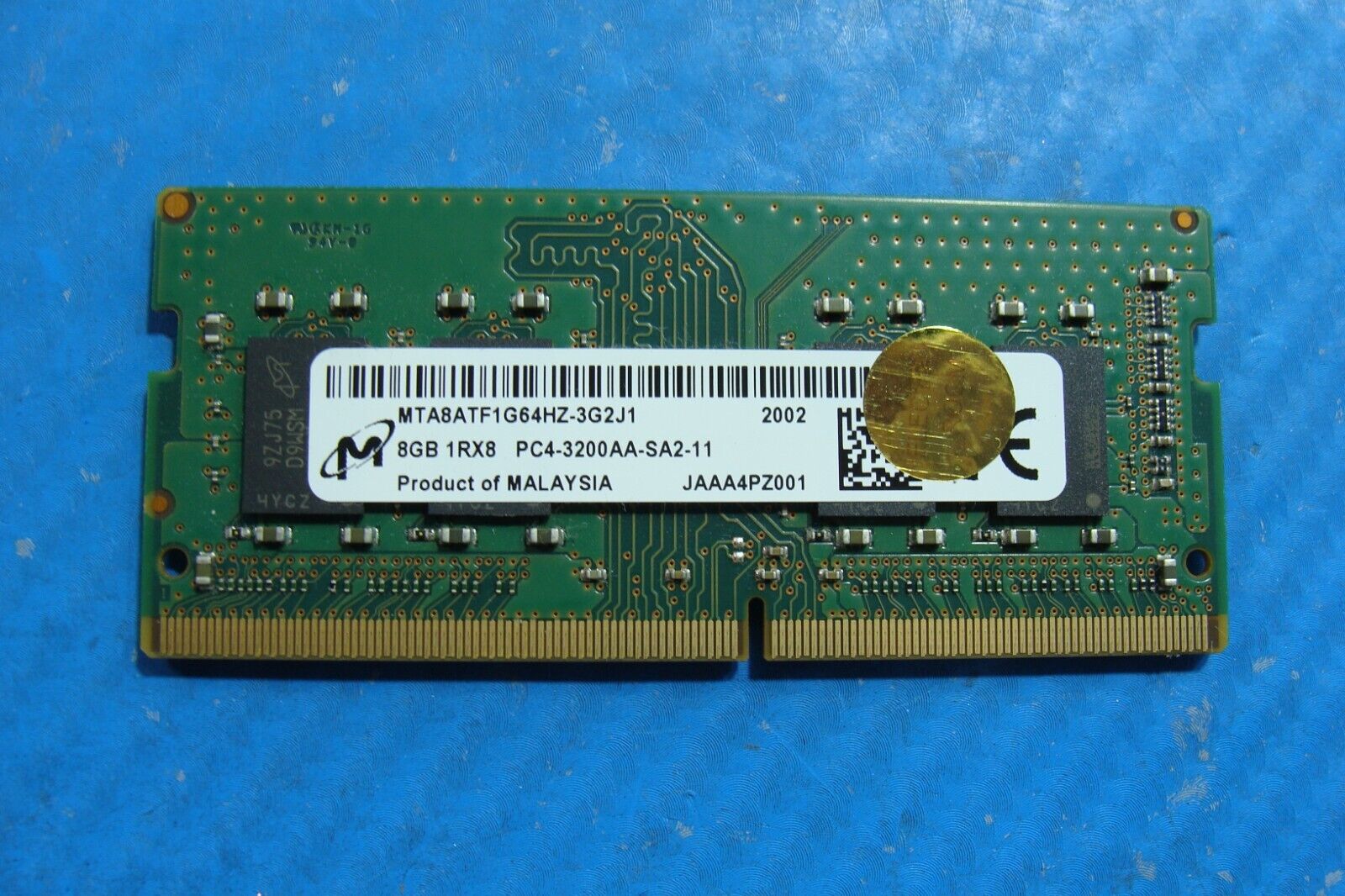 HP 440 G7 Micron 8GB PC4-3200AA SO-DIMM Memory RAM MTA8ATF1G64HZ-3G2J1