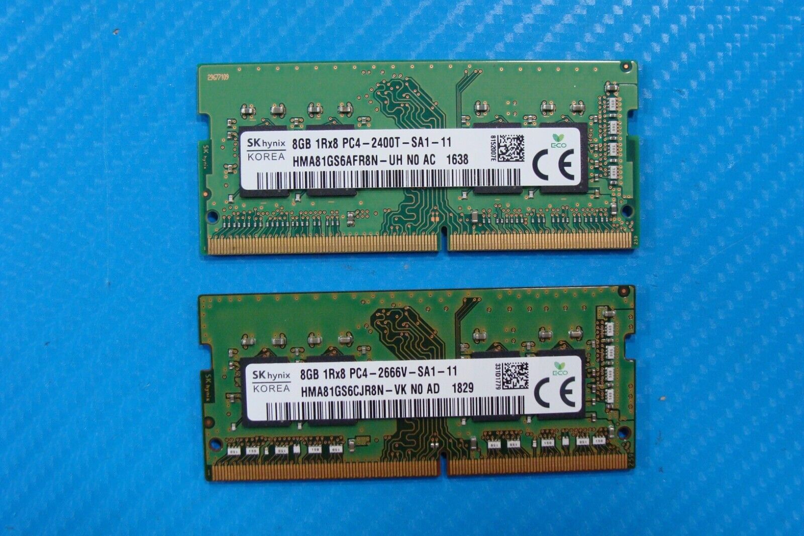 Dell 15 9560 SK Hynix 16GB (2x8GB) PC4-2400T Memory RAM SO-DIMM HMA81GS6AFR8N-UH