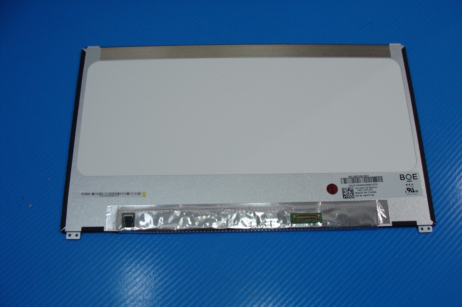 Dell Latitude 14” 7490 OEM Laptop Matte FHD BOE LCD Screen NV140FHM-N47 6HY1W