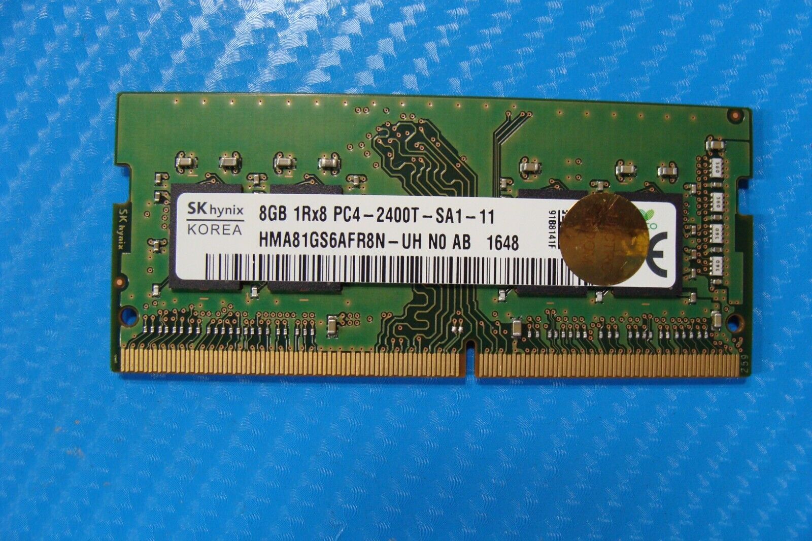 Dell 15 5577 SK Hynix 8GB 1Rx8 PC4-2400T Memory RAM SO-DIMM HMA81GS6AFR8N-UH
