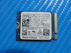 Dell 5510 WD 512GB NVMe M.2 SSD Solid State Drive SDBPTPZ-512G-1012 R1DG8