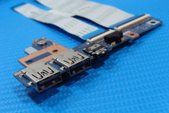 HP Envy 17.3” m7-u109dx Genuine Laptop USB Audio Port Board w/Cables LS-C531P