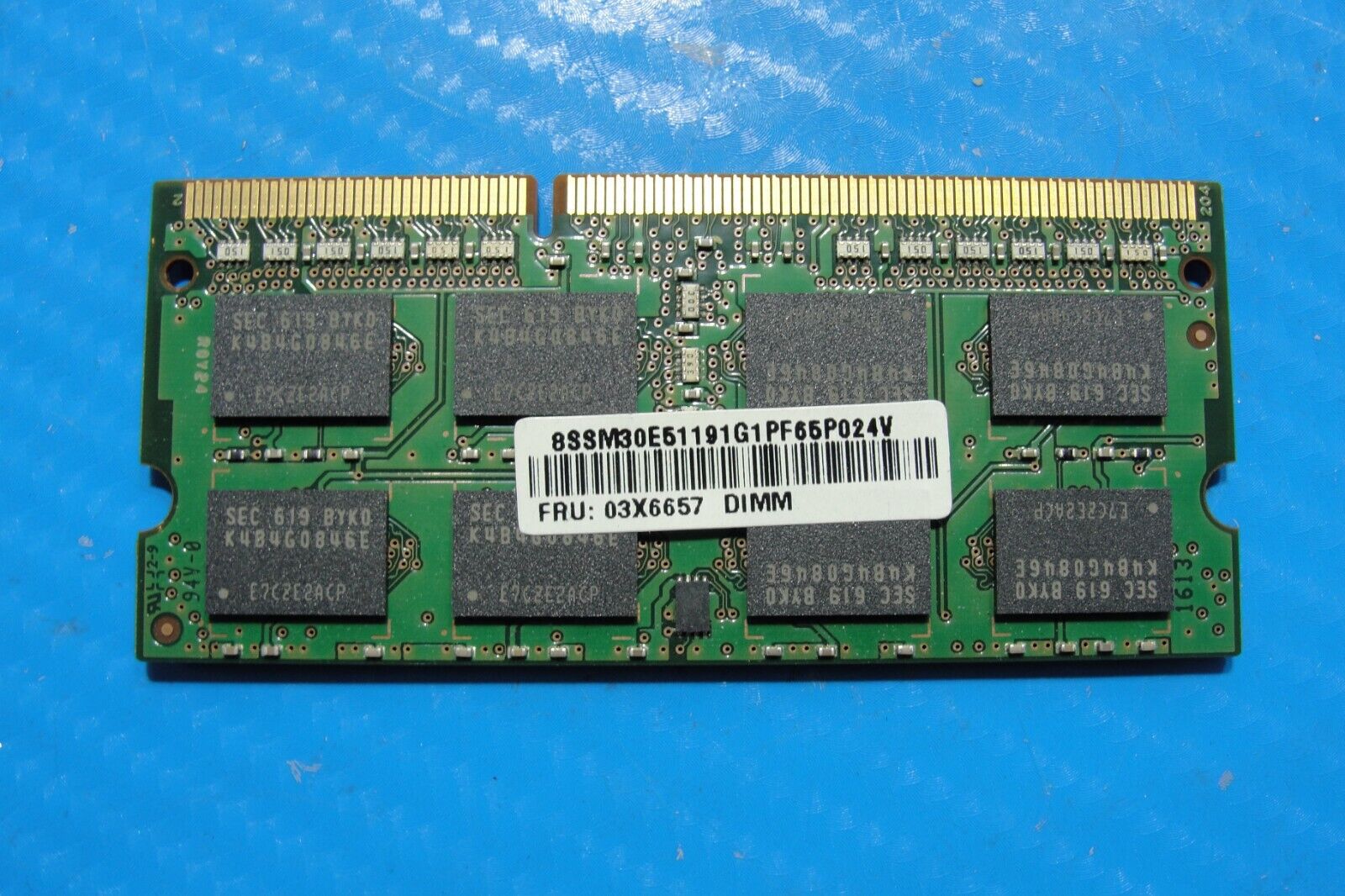 Lenovo E560 Samsung 8GB 2Rx8 PC3L-12800S Memory RAM SO-DIMM M471B1G73EB0-YK0