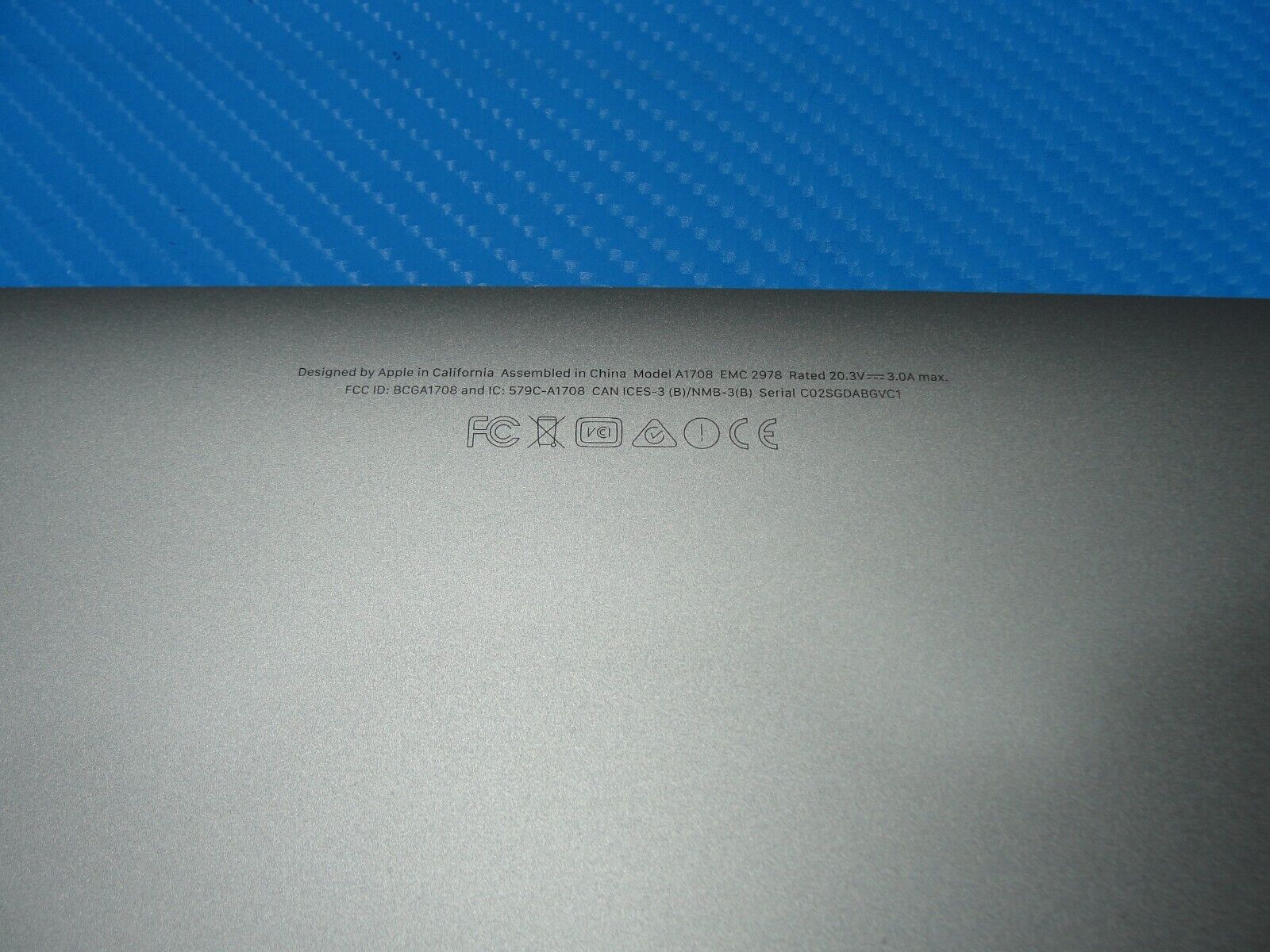 MacBook Pro A1708 13