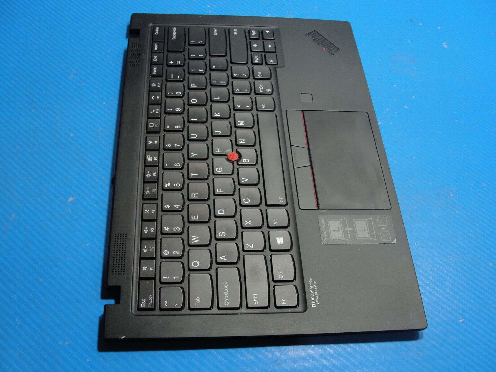 Lenovo ThinkPad 14” X1 Carbon Gen 8 Palmrest w/TouchPad BL Keyboard AM1A1000100