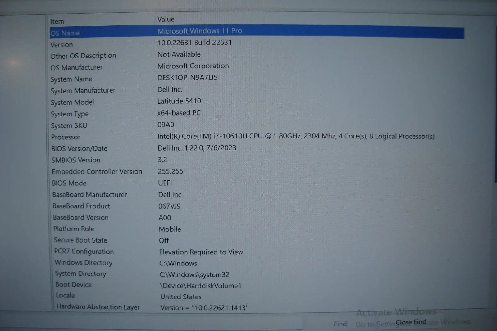 Dell Latitude 5410 14