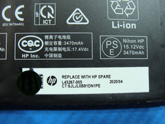 HP Envy 17m-cg0013dx 17.3" Battery 15.12V 55.67Wh 3470mAh SA04XL L43267-005