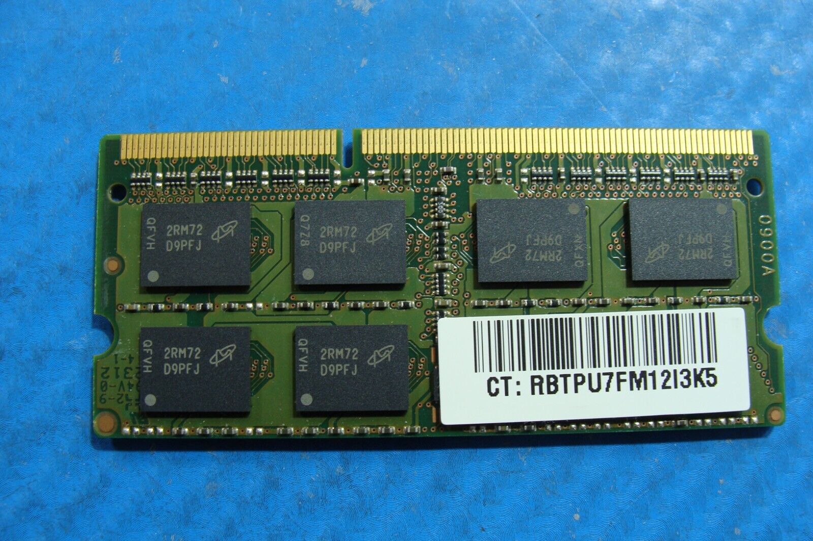 HP G7 Series Micron 4GB 2Rx8 PC3L-12800S Memory RAM SO-DIMM MT16KTF51264HZ-1G6M1