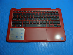 Dell Inspiron 11 3168 11.6" Genuine Palmrest w/Keyboard Touchpad Red C7C8P