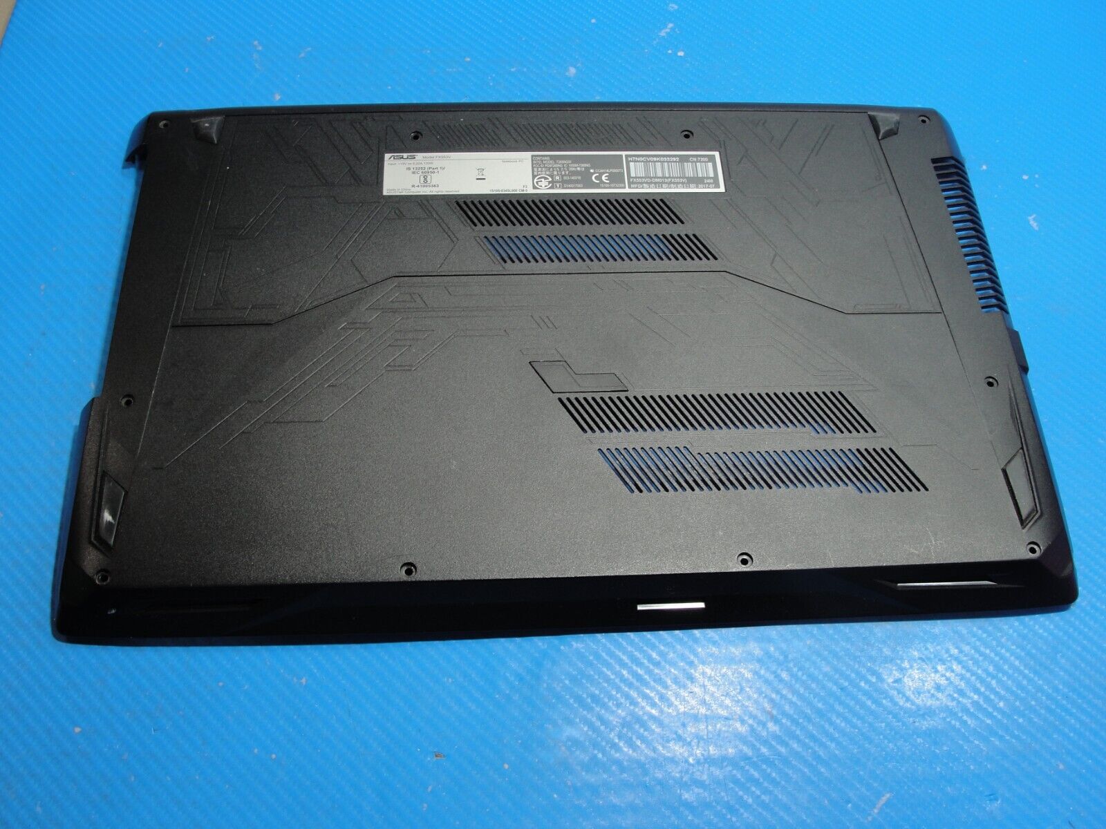 Asus 15.6” FX553VD-DM013 Genuine Laptop Bottom Case Base Cover 13N1-0BA0W01