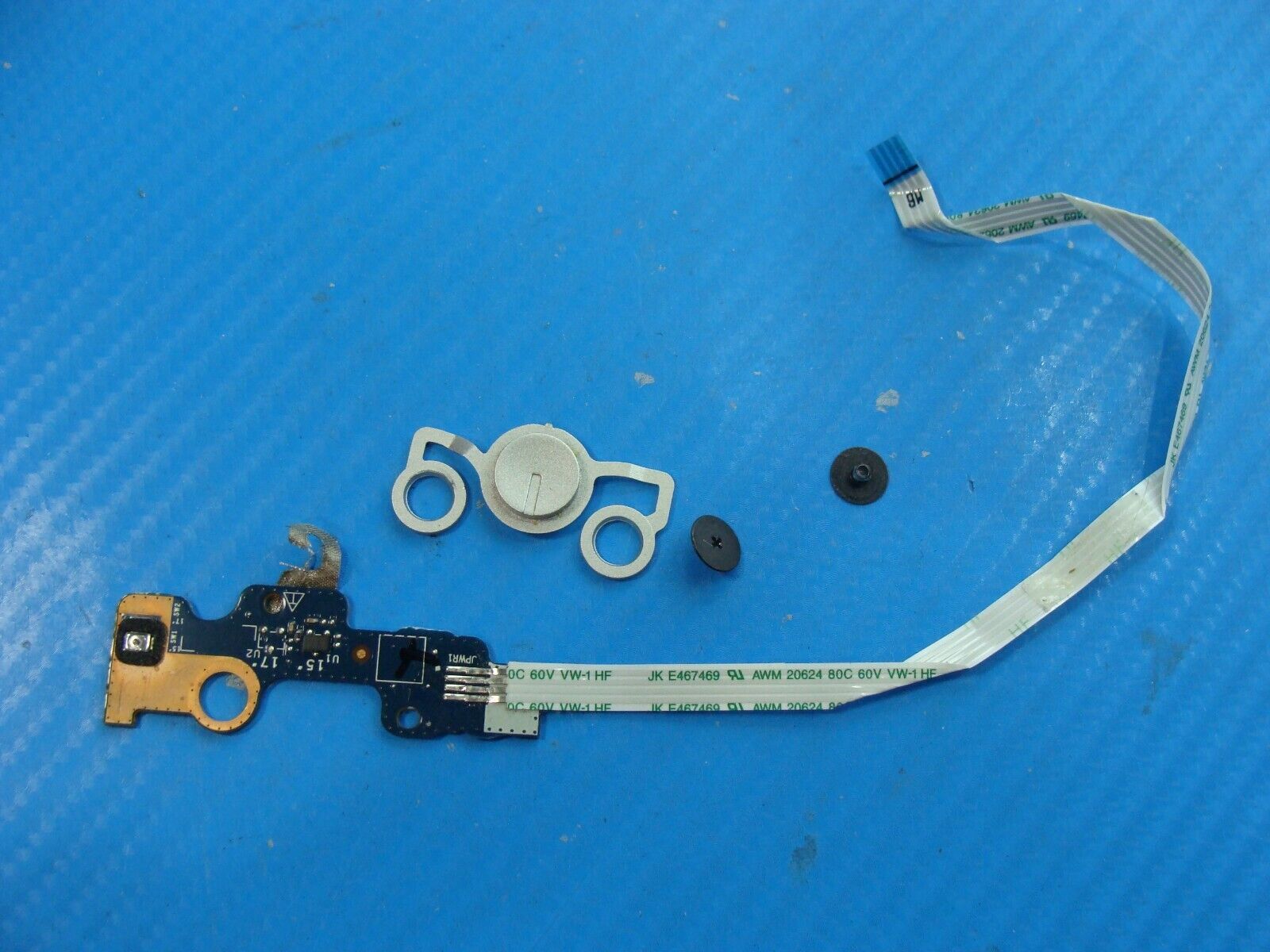 Dell Inspiron 15.6” 5570 OEM Laptop Power Button Board w/Cable & Screw LS-F114P