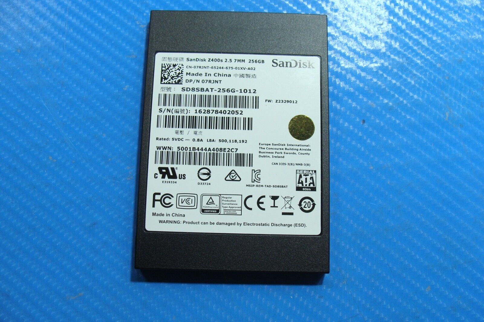 Dell 13 7359 SanDisk 256GB 2.5