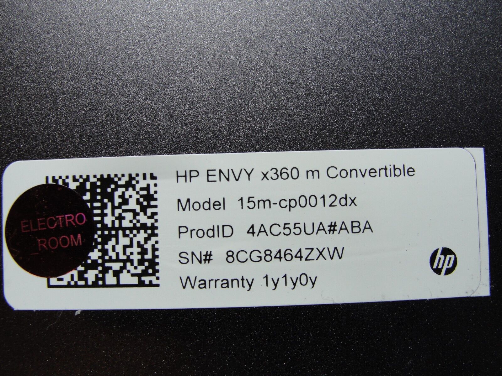 HP ENVY x360 15m-cp0012dx 15.6