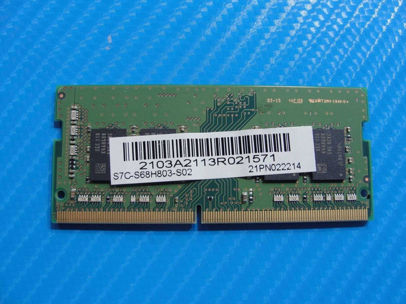 MSI GF63 Thin 10SC Samsung 8GB PC4-3200AA Memory RAM SO-DIMM M471A1K43EB1-CWE