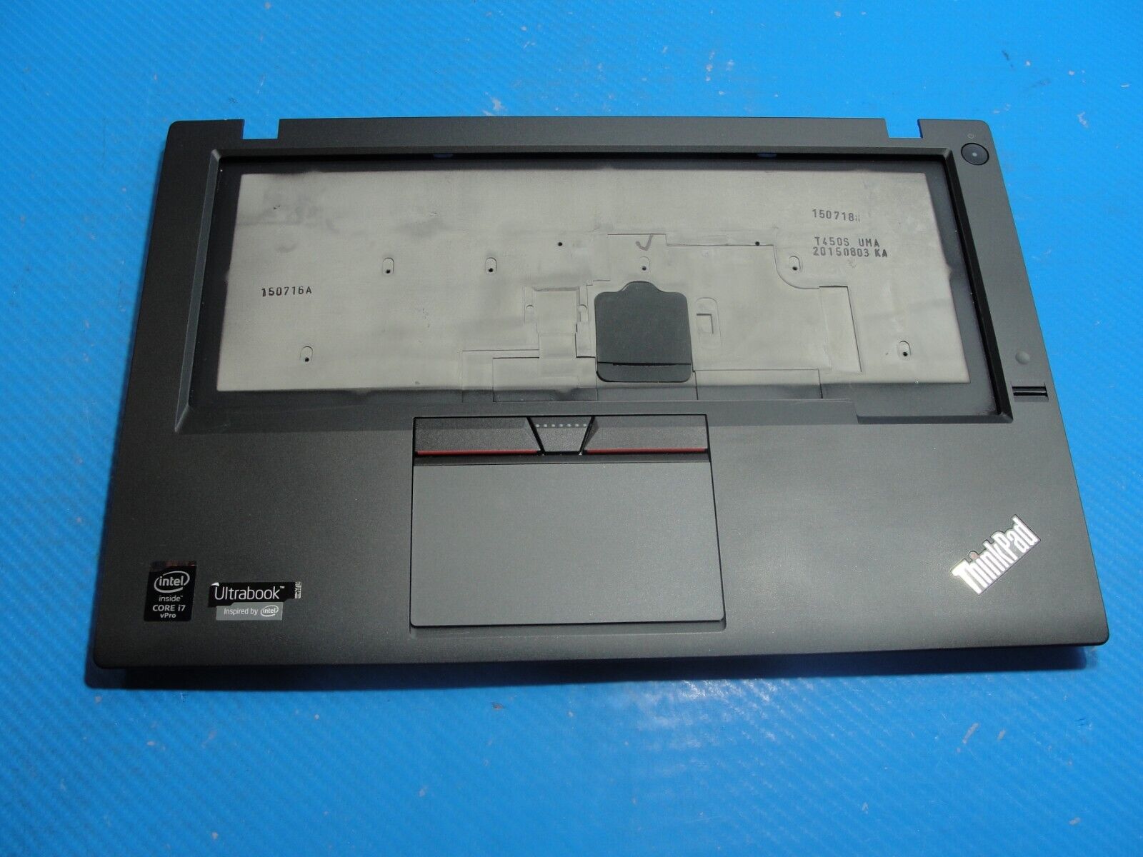 Lenovo ThinkPad 14” T450s OEM Laptop Palmrest w/TouchPad & Speakers AM0TW000600