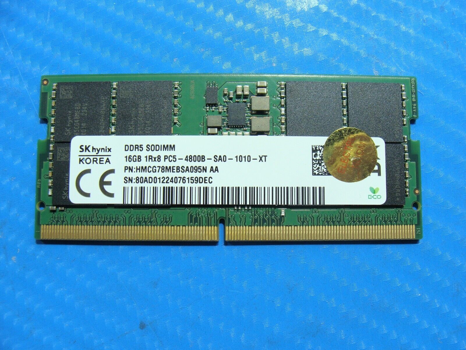 Dell 5570 SK hynix 16GB 1RX8 PC5-4800B SODIMM Memory RAM HMCG78MEBSA095N