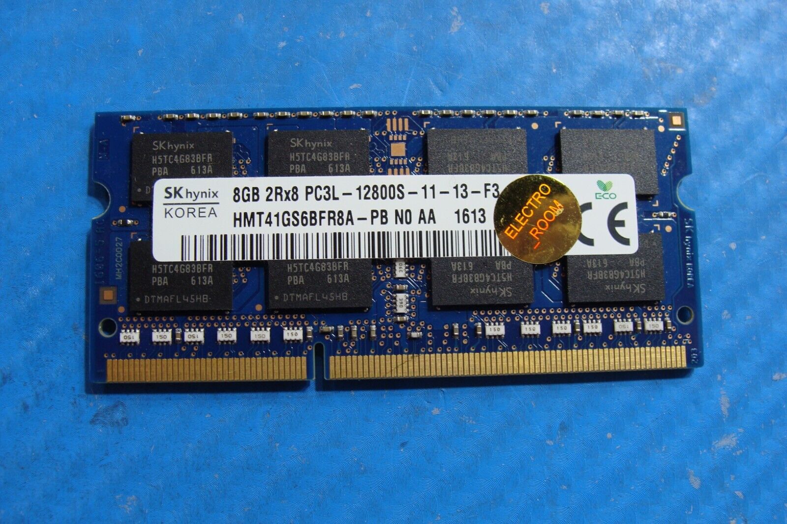 Dell 15 3558 SK Hynix 8GB 2Rx8 PC3L-12800S Memory RAM SO-DIMM HMT41GS6BFR8A-PB