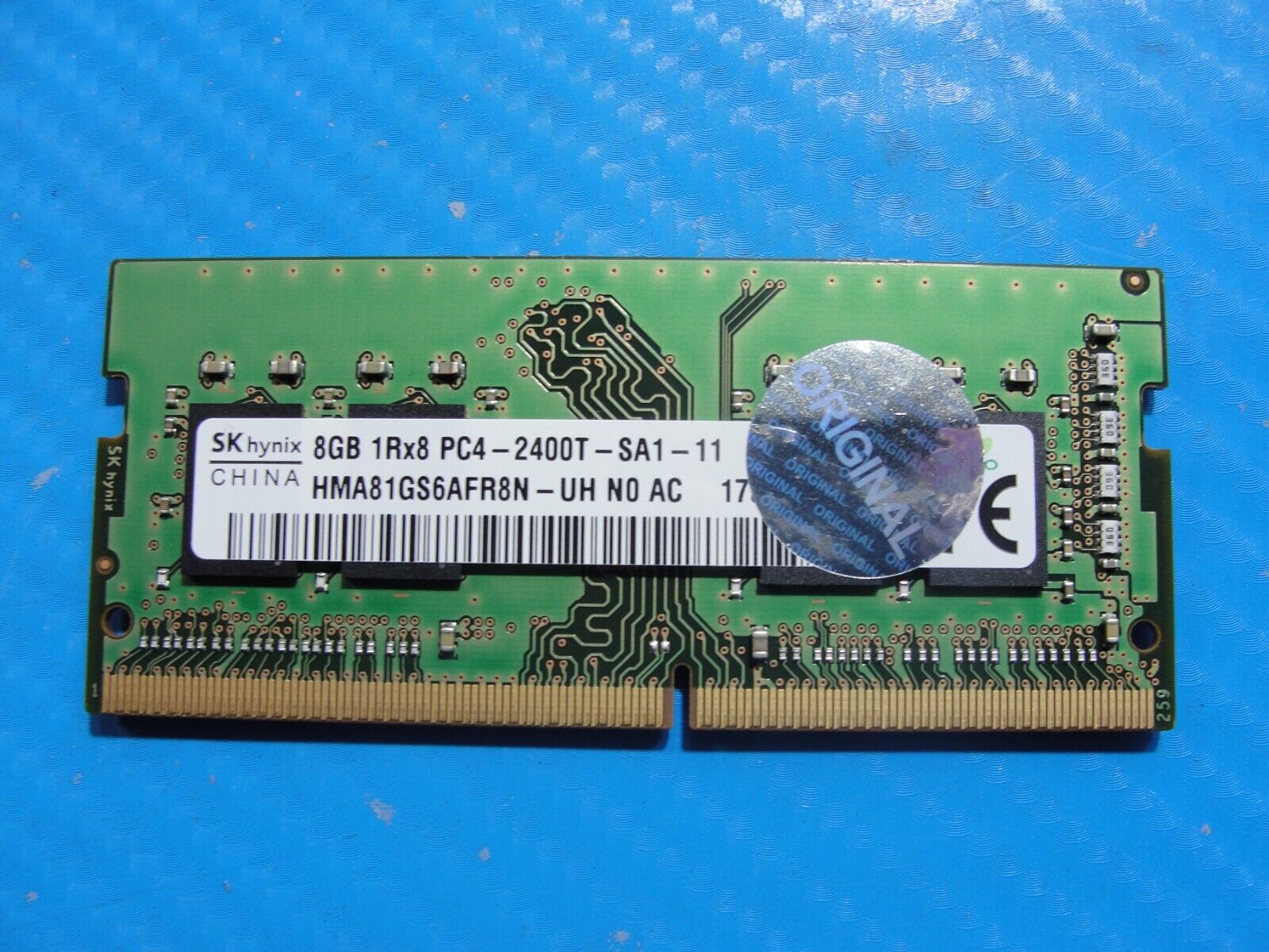 Lenovo T480 SK Hynix 8GB 1Rx8 PC4-2400T Memory RAM SO-DIMM HMA81GS6AFR8N-UH