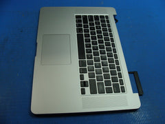 MacBook Pro A1398 15" Mid 2015 MJLQ2LL/A Top Case w/Keyboard Trackpad 661-02536