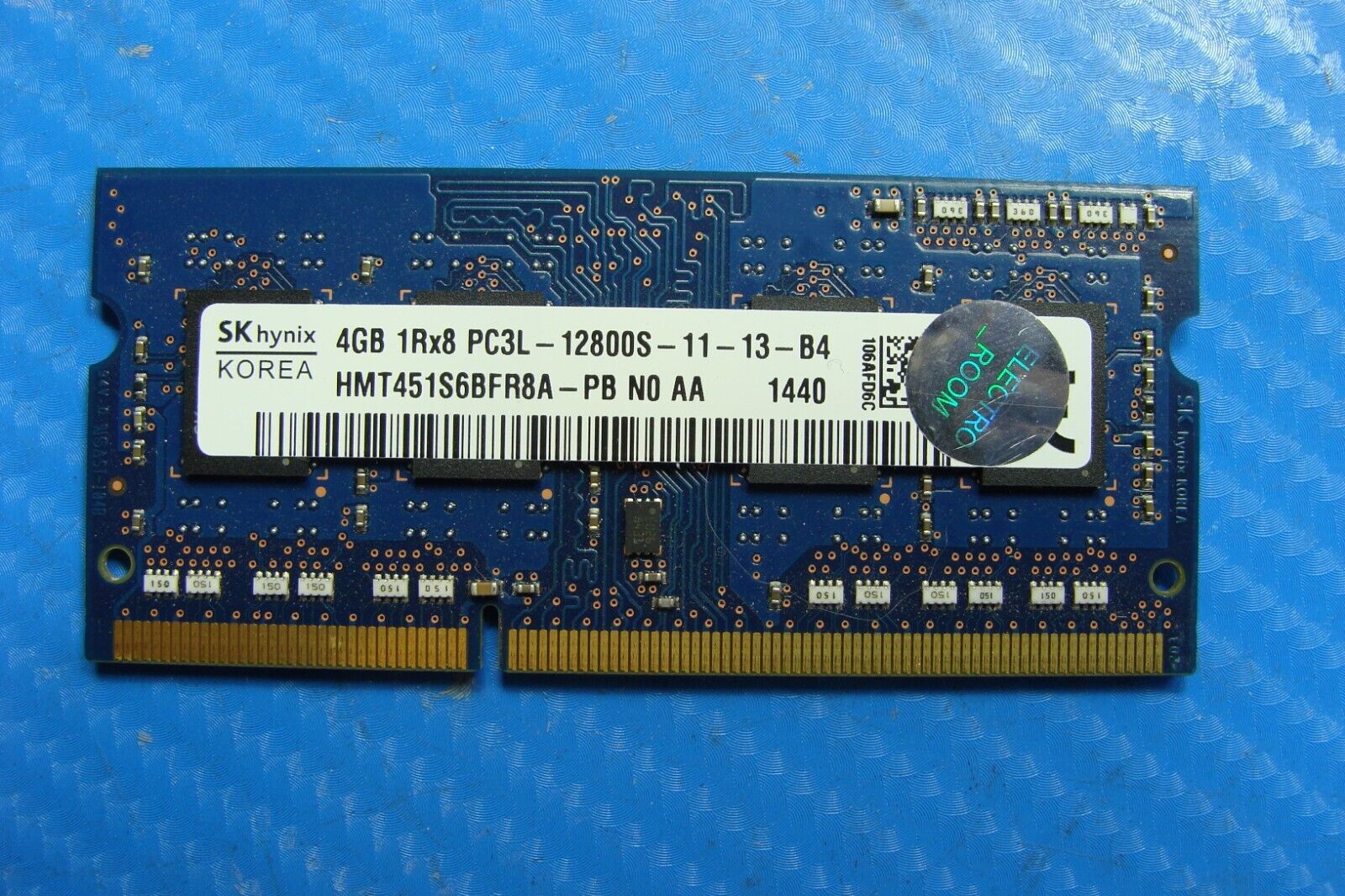 $12.99 | Dell E7440 SK Hynix 4Gb 1Rx8 Memory RAM So-Dimm pc3l-12800s hmt451s6bfr8a-pb