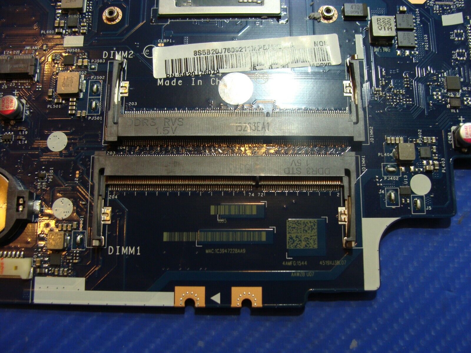 Lenovo IdeaPad 500-15ACZ 15.6 AMD A10-8700P 1.80GHz Motherboard 5B20J76092 AS IS