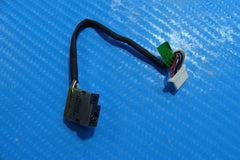 HP 15-da0002dx 15.6" Genuine Laptop DC IN Power Jack w/Cable 799736-F57