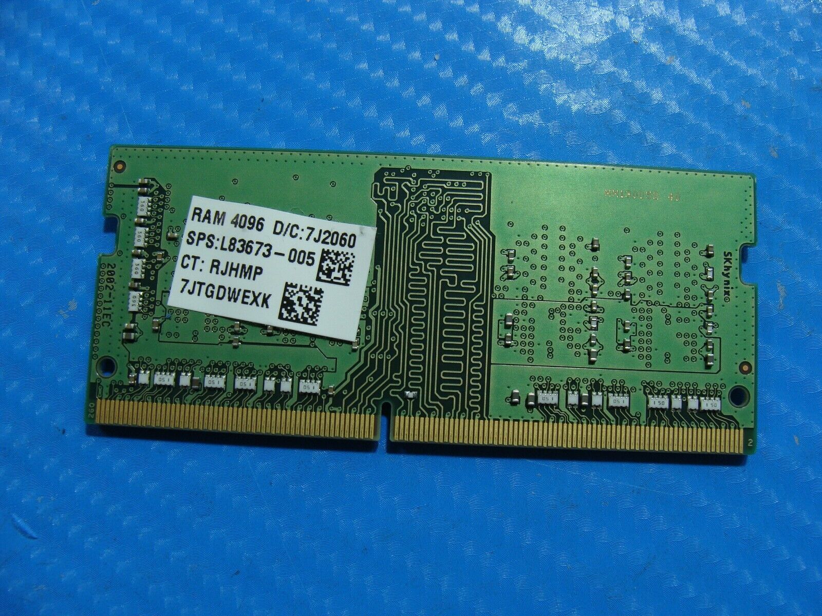 HP 17-cg0013dx SK Hynix 4GB 1Rx16 PC4-3200AA SO-DIMM Memory RAM HMA851S6DJR6N-XN