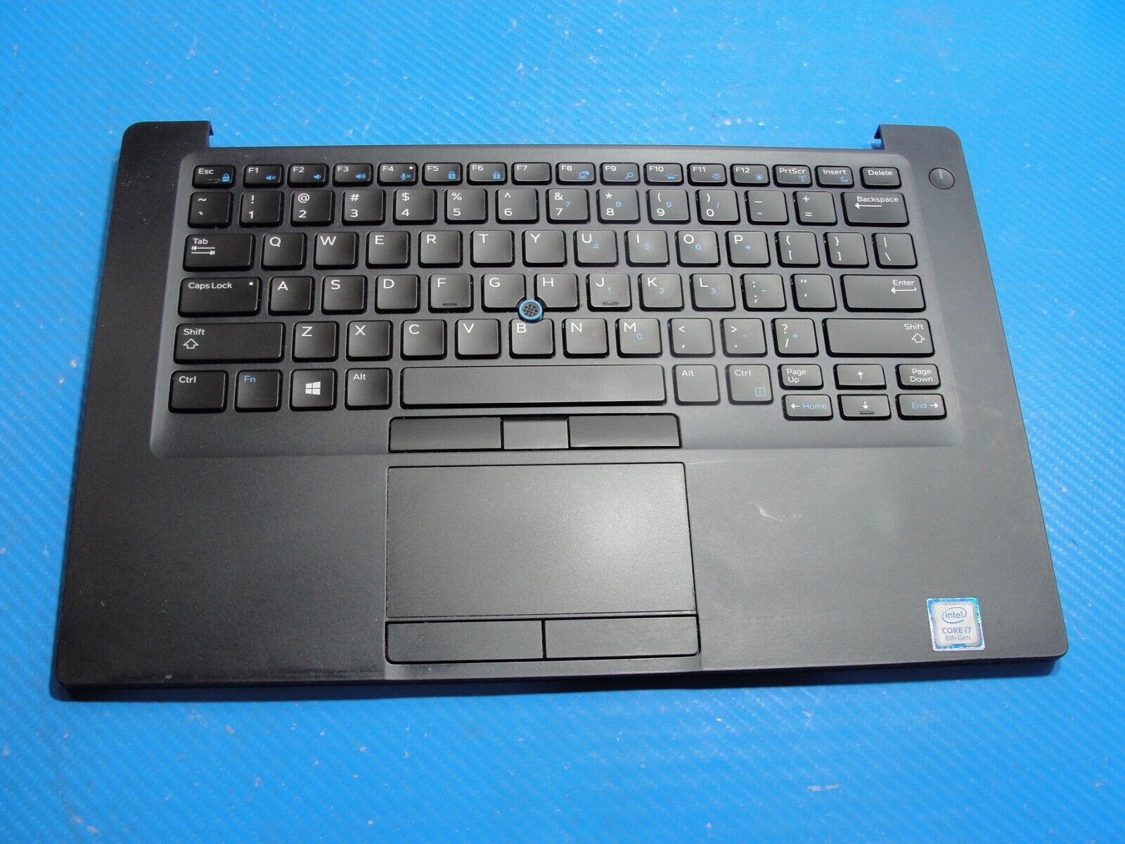 Dell Latitude 14” 7490 Palmrest w/TouchPad BL Keyboard & Speakers AM265000300