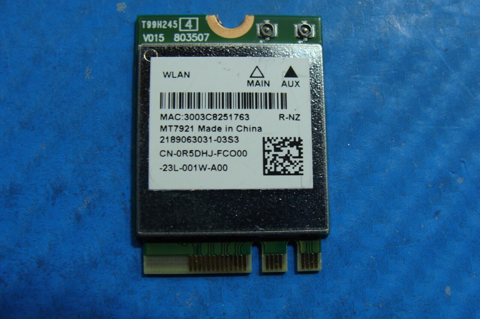 Dell Inspiron 16” 16 5625 Genuine Laptop WiFi Wireless Card MT7921 R5DHJ