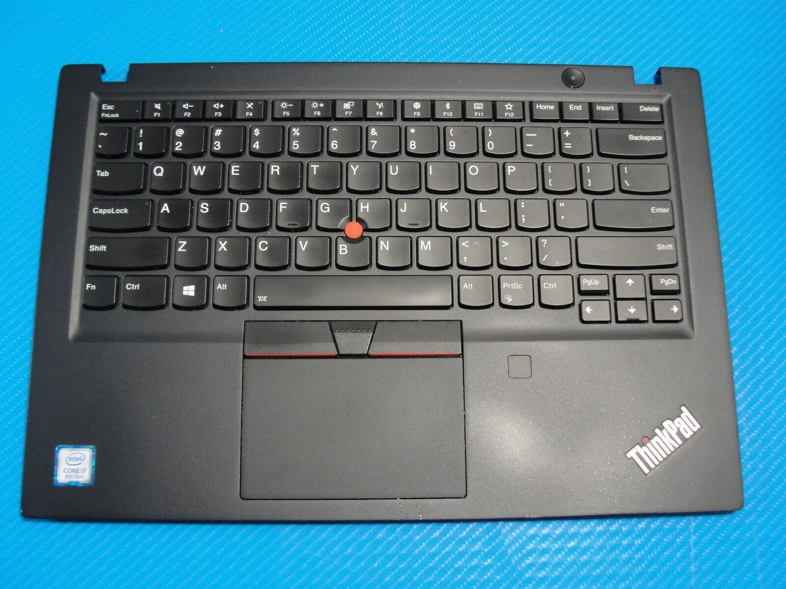 Lenovo ThinkPad 14” T490s OEM Palmrest w/TouchPad Backlit Keyboard SM10Q26207