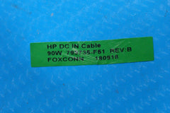 HP 14-cf0013dx 14" Genuine Laptop DC IN Power Jack w/Cable 799735-F51