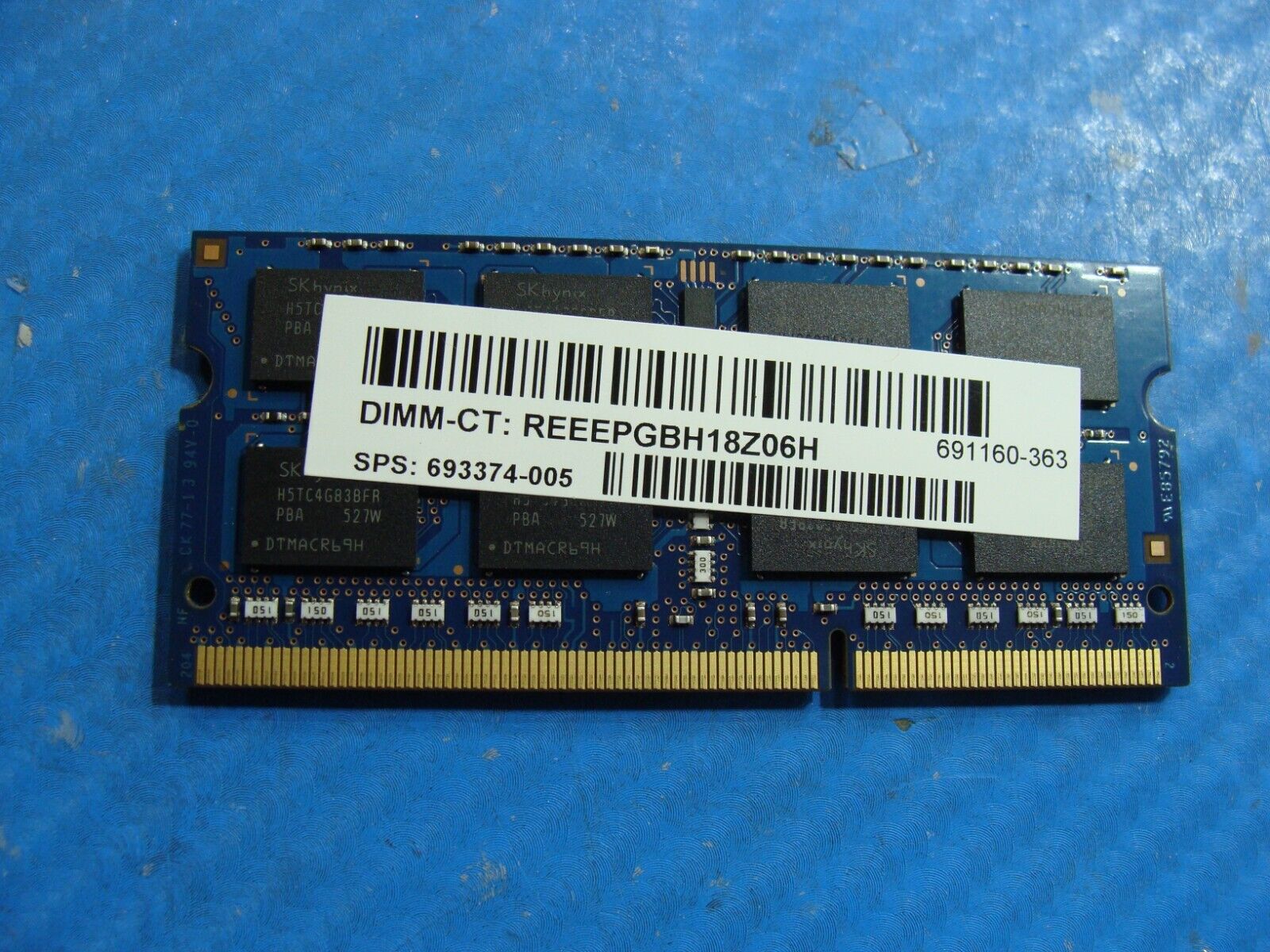 HP m6-w101dx SK Hynix 8GB 2Rx8 PC3L-12800S Memory RAM SO-DIMM HMT41GS6BFR8A-PB