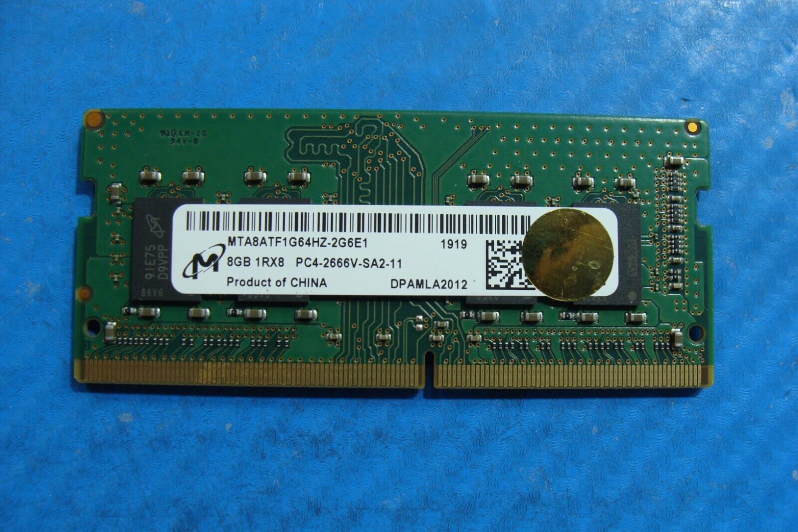 HP 24-f1047c Micron 8GB 1Rx8 PC4-2666V Memory RAM SO-DIMM MTA8ATF1G64HZ-2G6E1