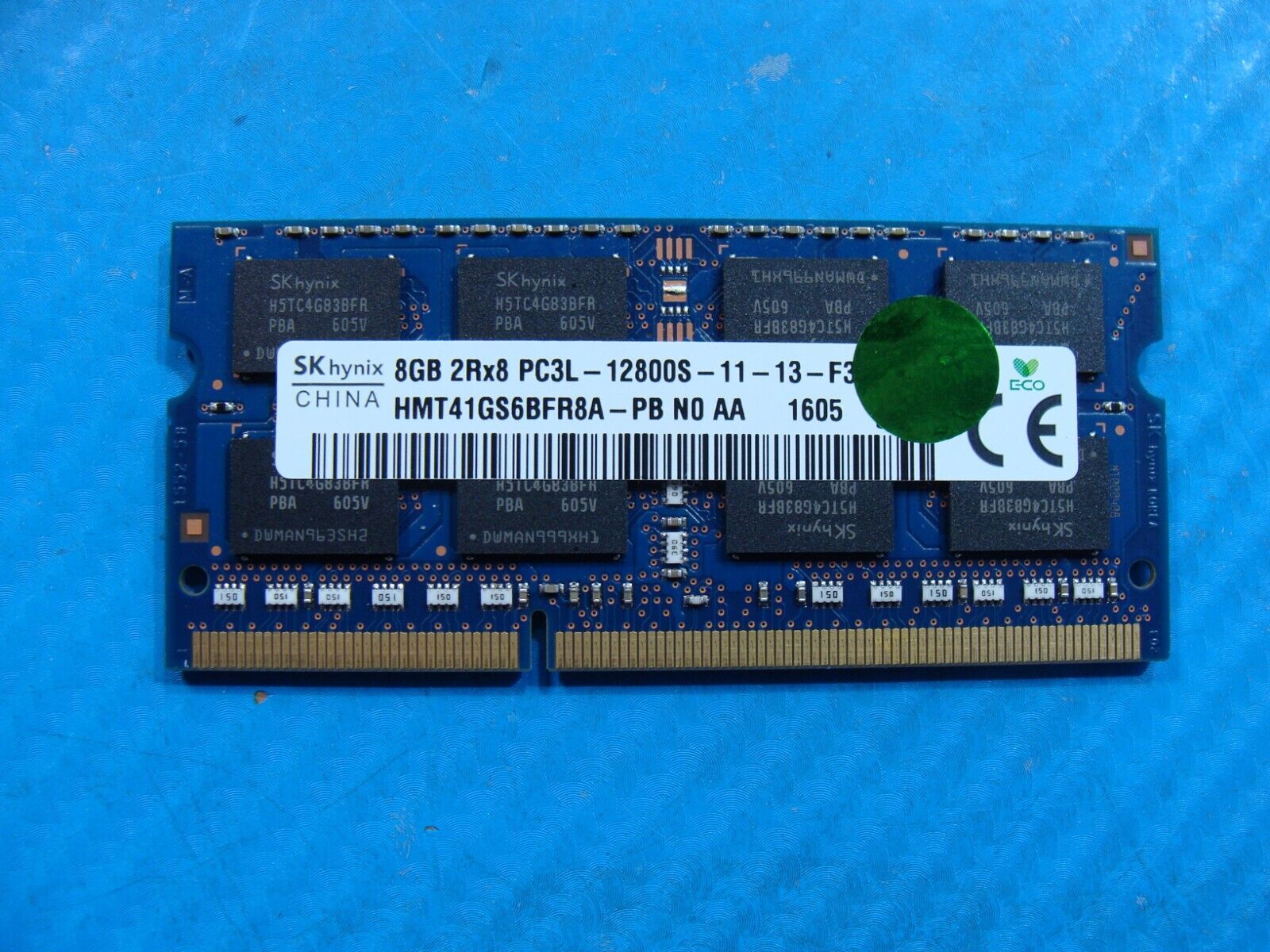 Lenovo T460 SK Hynix 8GB PC3L-12800S Memory RAM SO-DIMM HMT41GS6BFR8A-PB