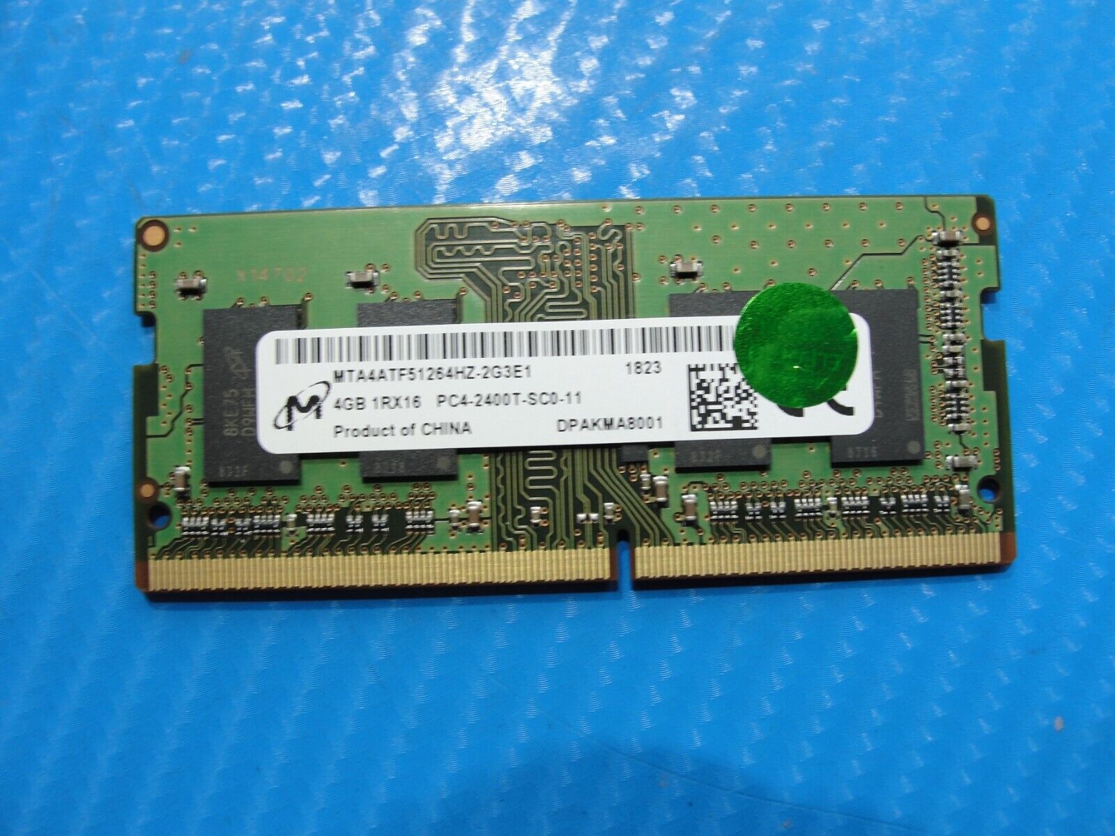 Dell 7490 Micron 4GB 1Rx16 PC4-2400T SO-DIMM Memory RAM MTA4ATF51264HZ-2G3E1