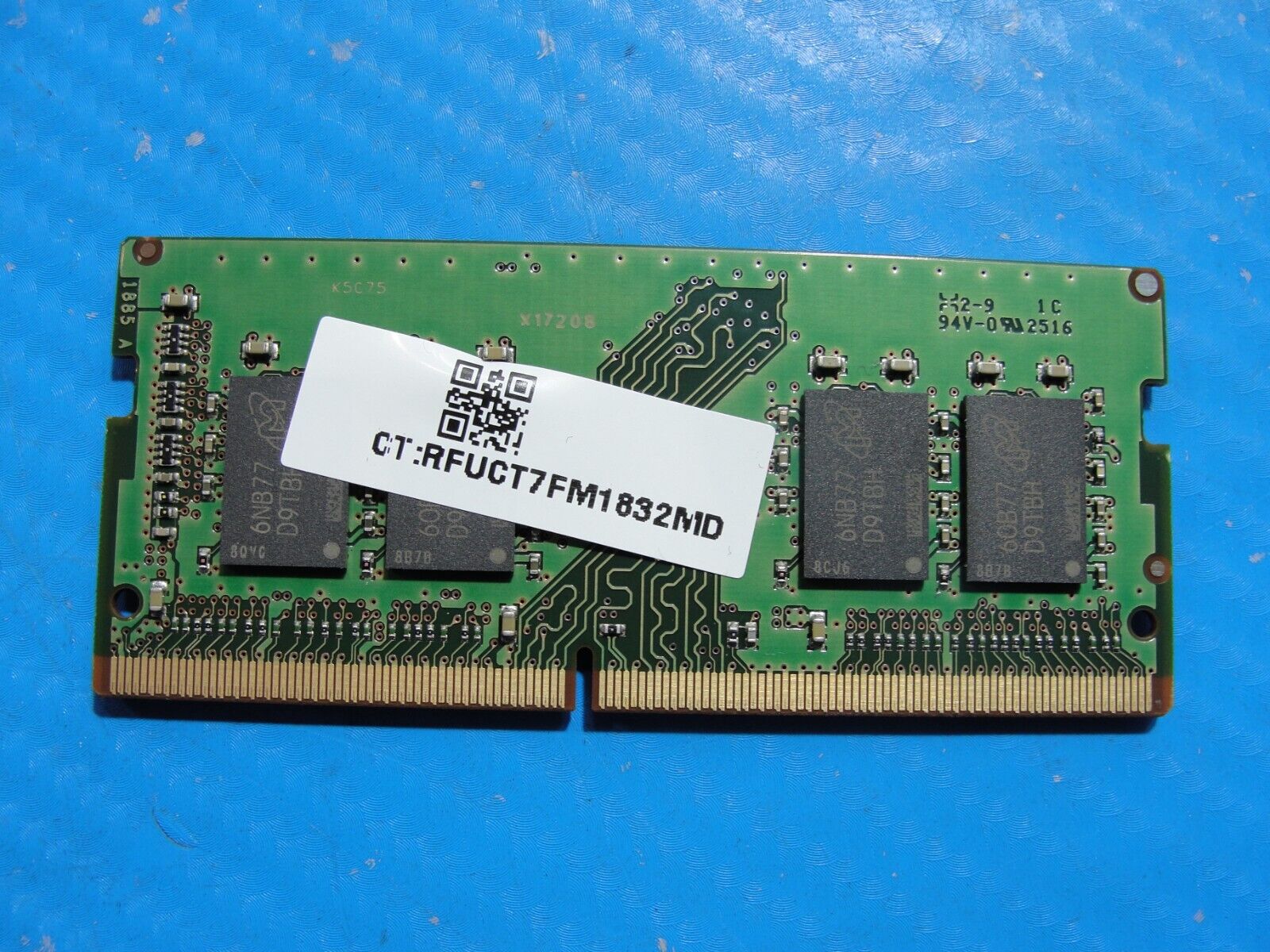 HP 15-au010wm Micron 8GB 1Rx8 PC4-2400T Memory RAM SO-DIMM MTA8ATF1G64HZ-2G3B1