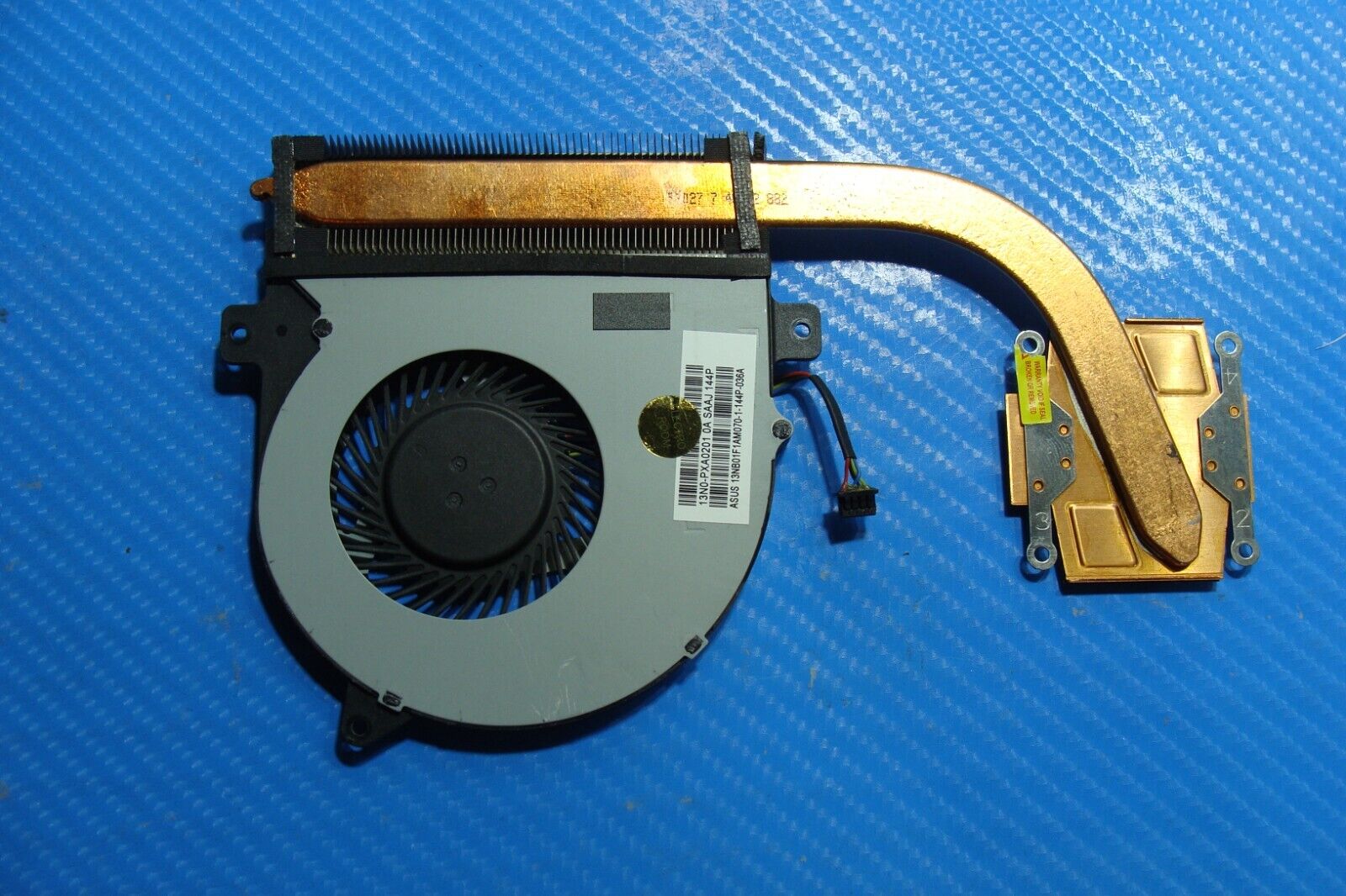 Asus 15.6” Q501LA Genuine Laptop CPU Cooling Fan w/Heatsink 13N0-PXA0201