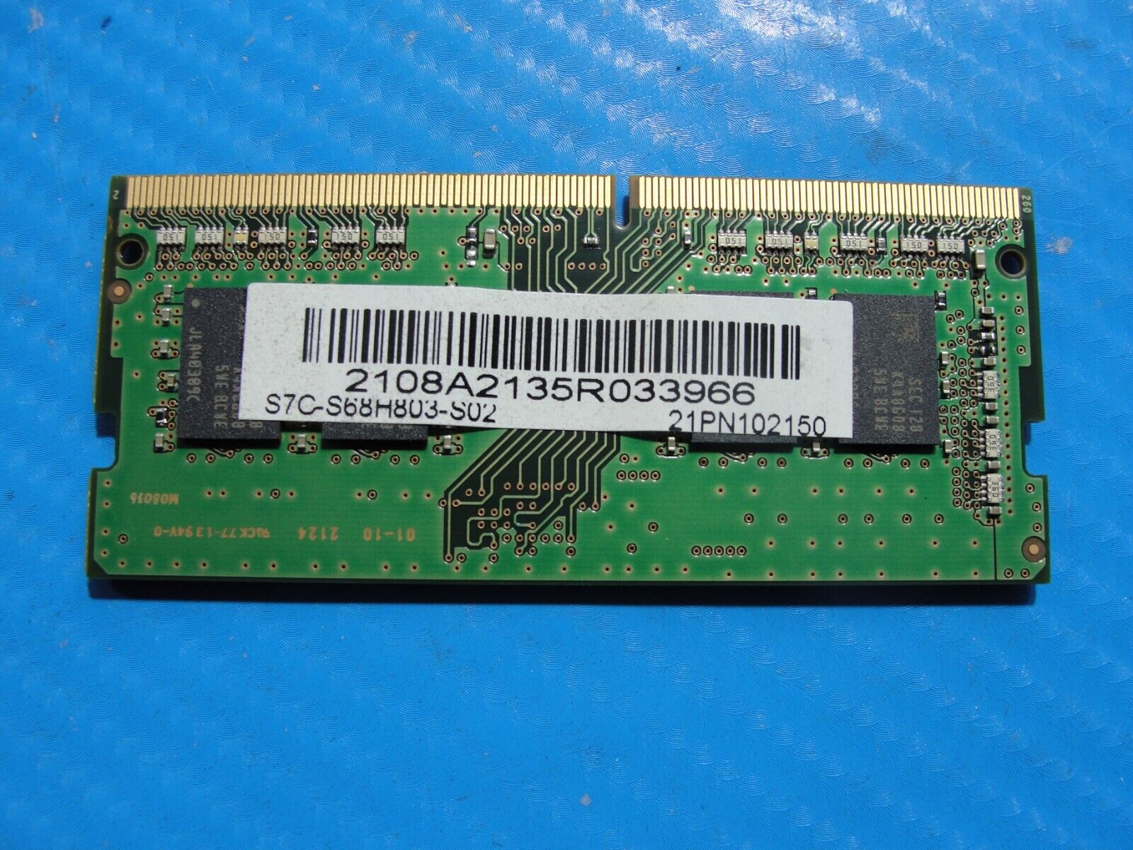 MSI 15 A5EFK-001US Samsung 8GB PC4-3200AA Memory RAM SO-DIMM M471A1K43EB1-CWE