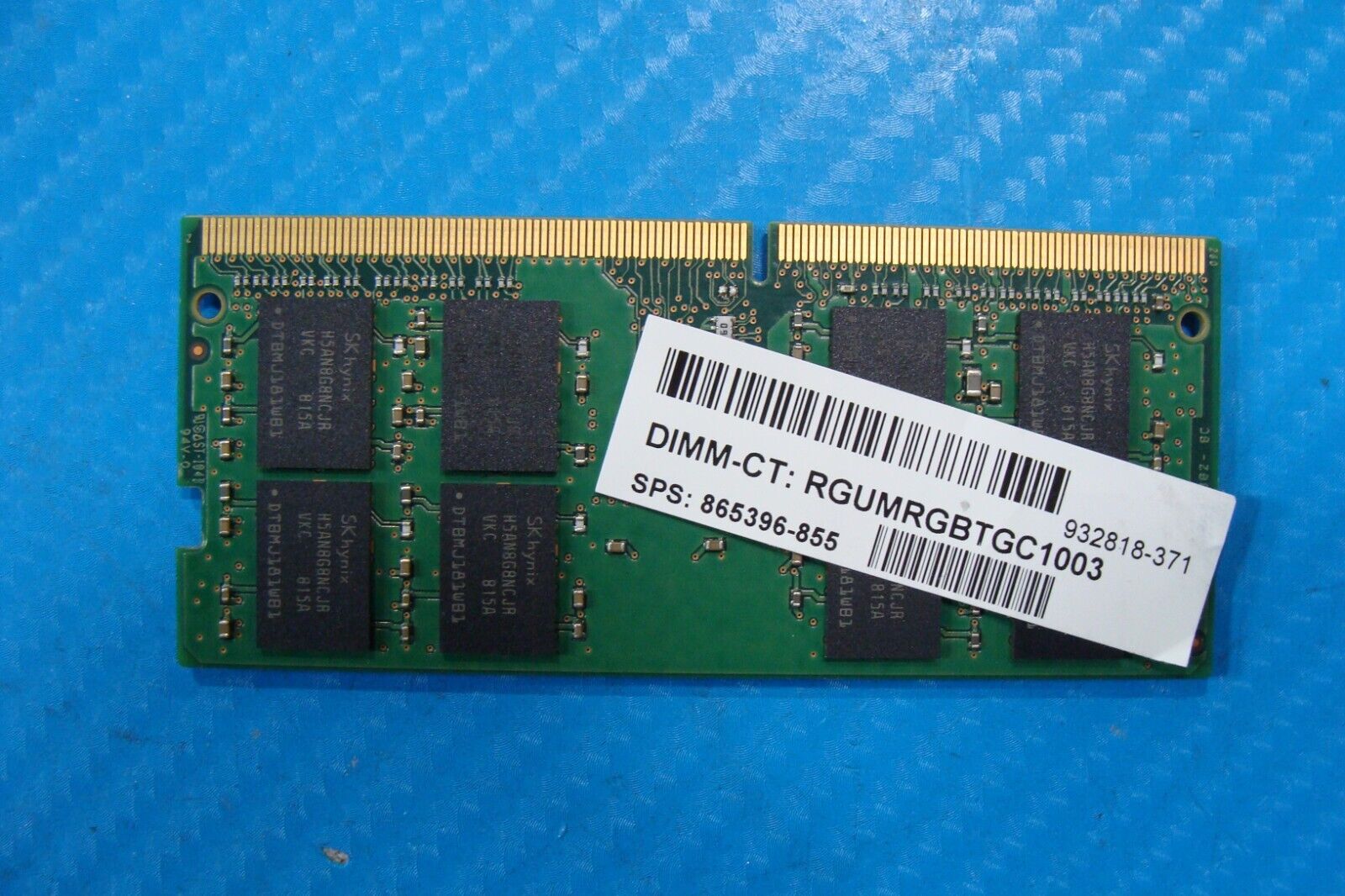 HP 15t-bp100 SK Hynix 16GB 2Rx8 PC4-2666V SO-DIMM Memory RAM HMA82GS6CJR8N-VK