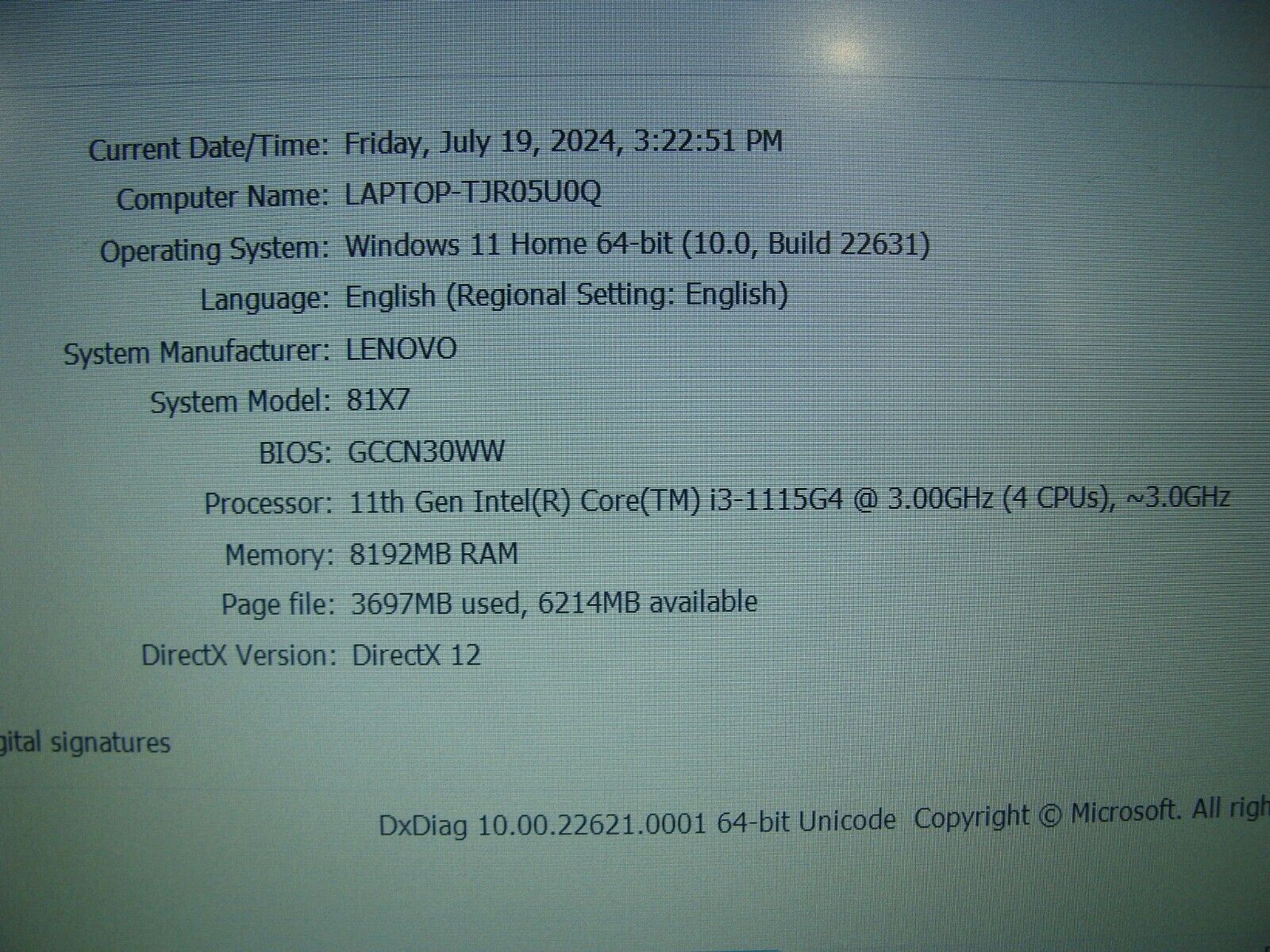 Lenovo IdeaPad 3-14ITL05 14