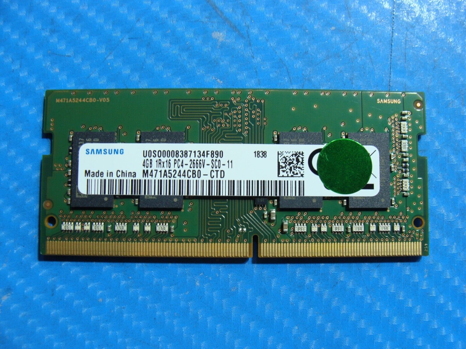 Acer A515-43-R19L Samsung 4GB PC4-2666V Memory RAM SO-DIMM M471A5244CB0-CTD