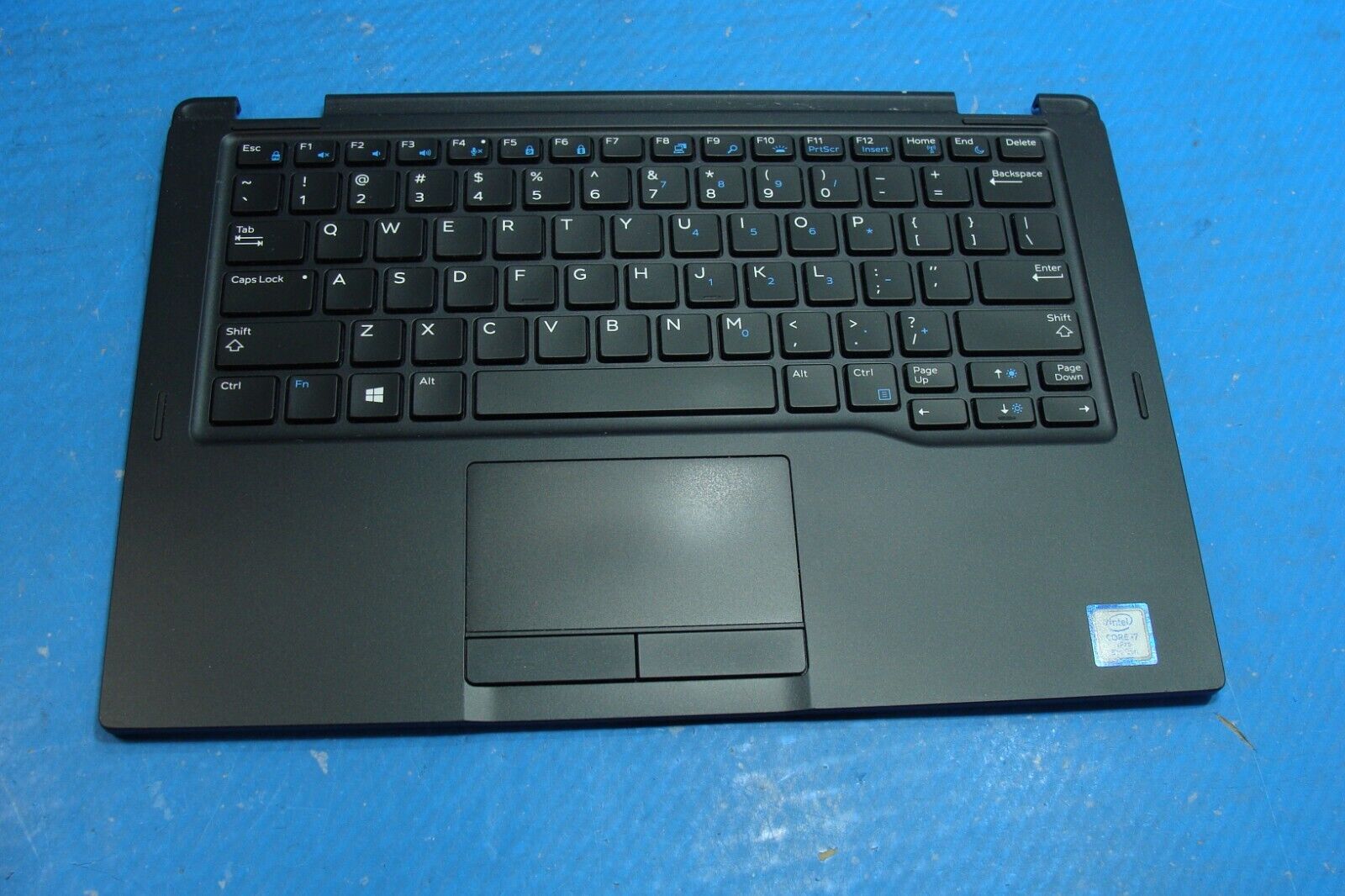 Dell Latitude 13.3” 7390 2-in-1 OEM Palmrest w/TouchPad Backlit Keyboard A167QF