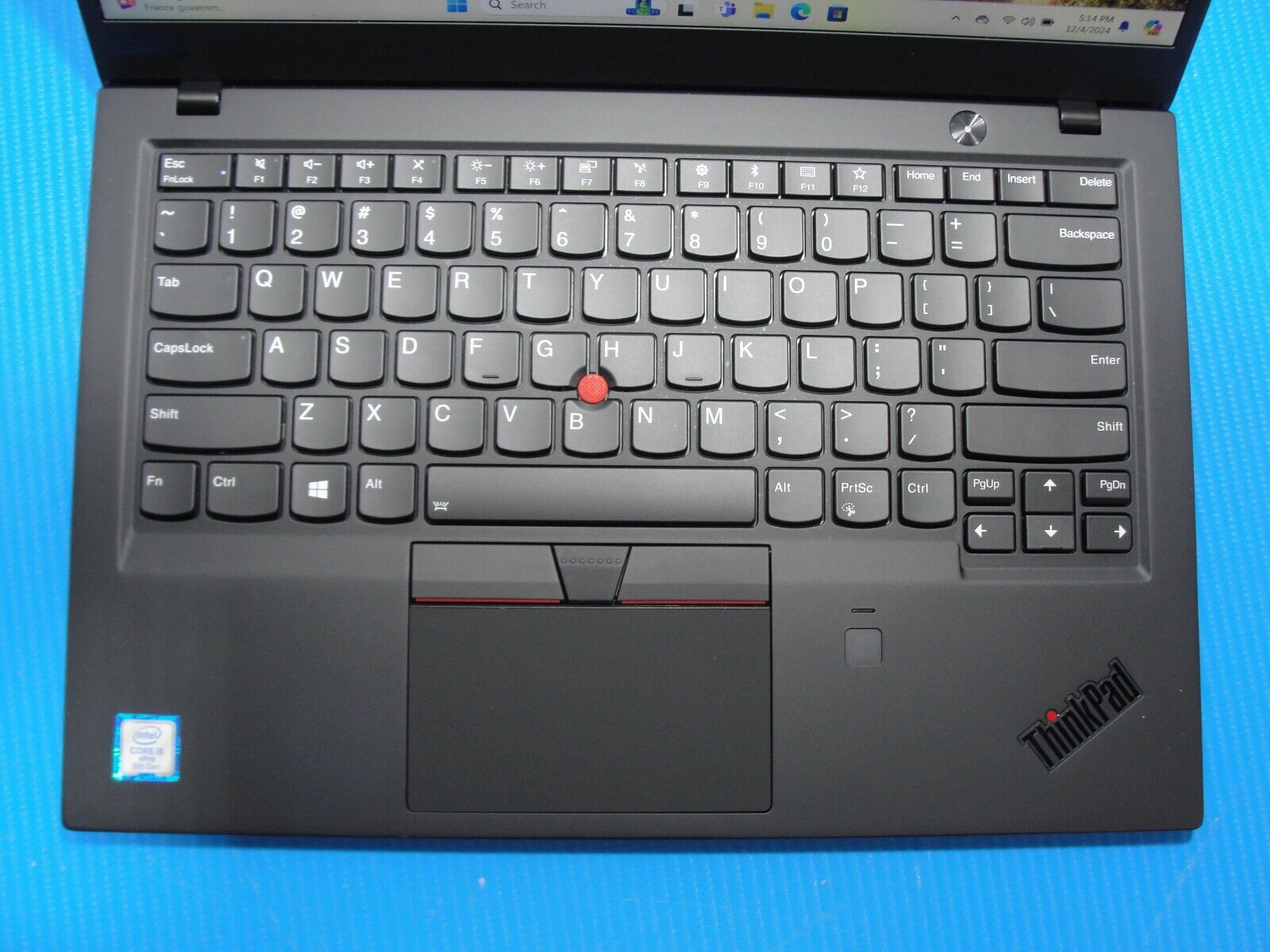 Lenovo ThinkPad X1 Carbon Gen 6 14” Intel Core i5-8350U 1.7GHz 8GB 256GB SSD