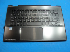 Toshiba Satellite Radius P25W-C2300-4K Palmrest w/Touchpad Keyboard H000096580