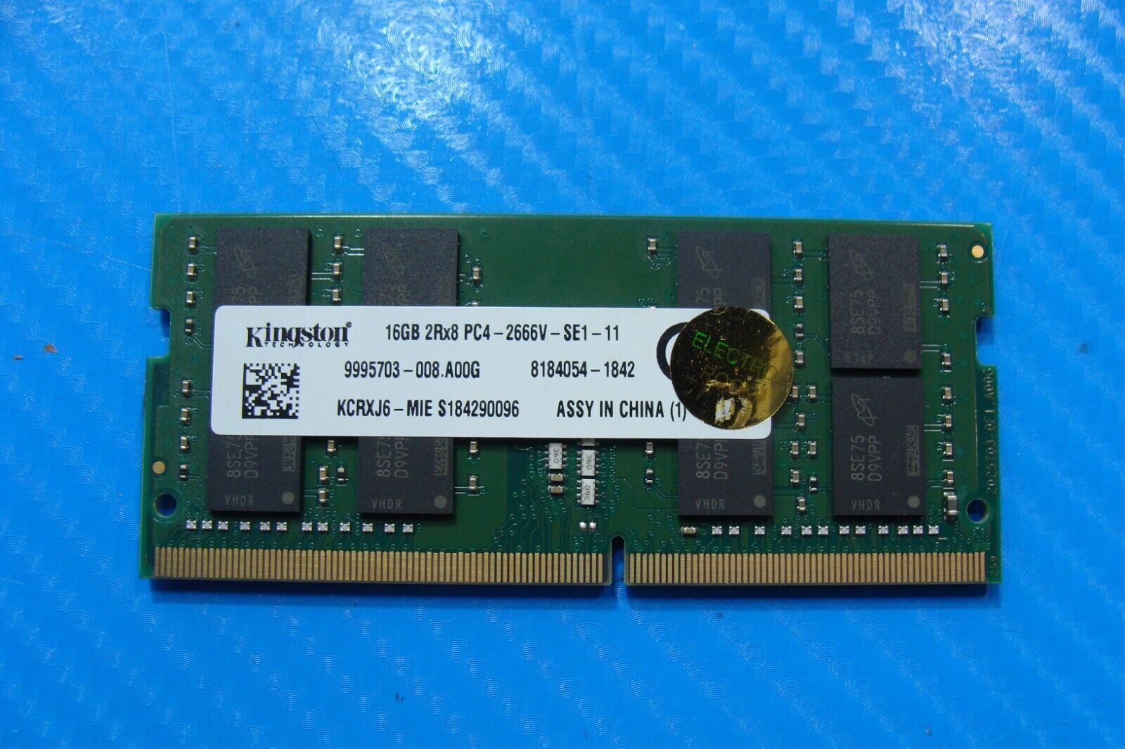 Dell 5530 Kingston 16GB 2Rx8 PC4-2666V SO-DIMM Memory RAM KCRXJ6-MIE