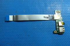 HP Sleekbook 14-b Series 14" Genuine USB Audio Jack Board w/Cable DA0U33TB6D0