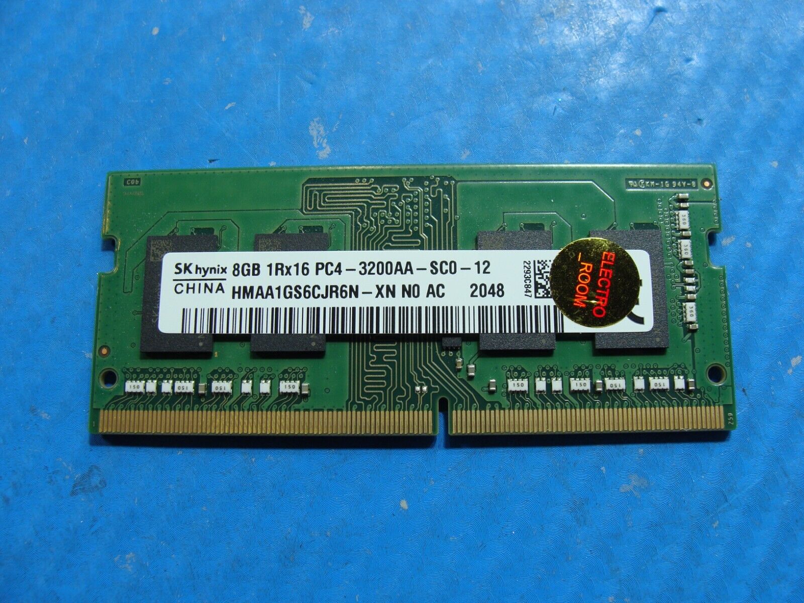 Dell 5502 SK Hynix 8GB 1Rx16 PC4-3200AA Memory RAM SO-DIMM HMAA1GS6CJR6N-XN