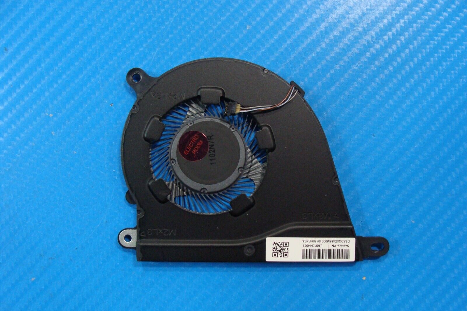 HP 15.6” 15-ef0025wm Genuine Laptop CPU Cooling Fan L68134-001 DTADQ5D586M