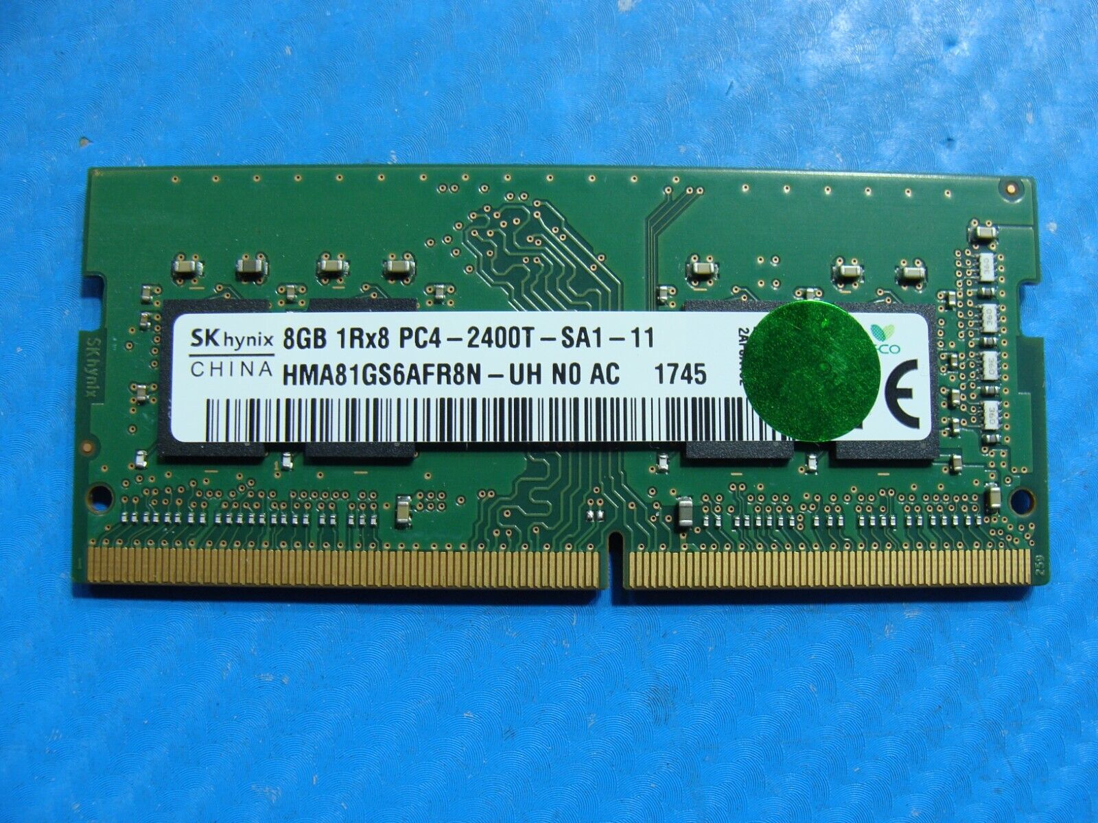 Dell 5580 SK Hynix 8GB 1Rx8 PC4-2400T Memory RAM SO-DIMM HMA81GS6AFR8N-UH