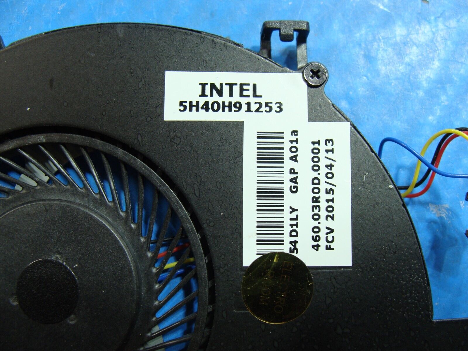 Lenovo Flex 15.6” 3-1570 80JM OEM CPU Cooling Fan w/Heatsink 460.03R0D.0001